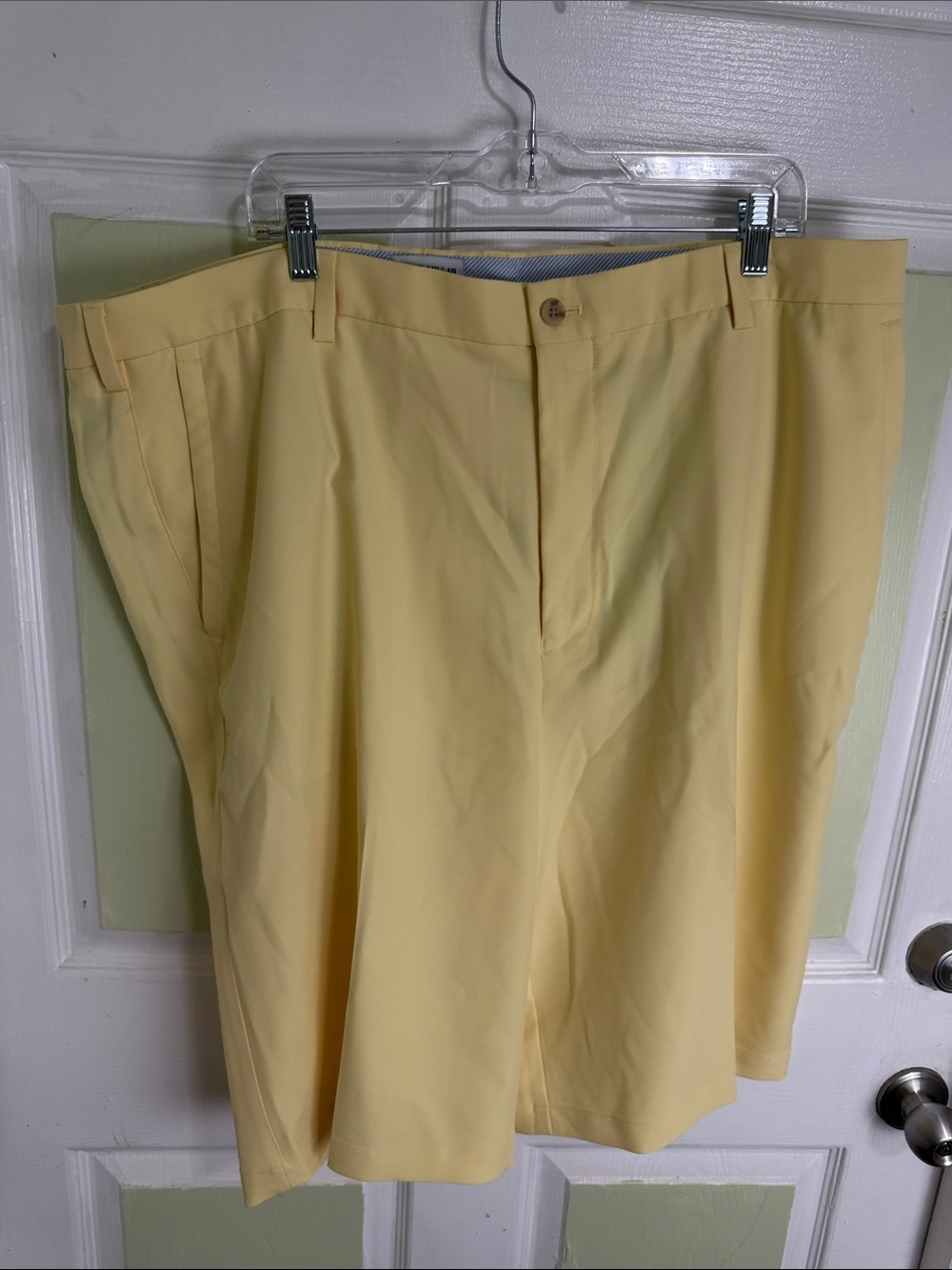 (2030) Peter Millar’s Men's Yellow Casual Shorts, Size: 44L